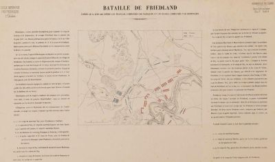 Plans des Batailles de Wagram et de Friedland (titre factice) ; © Nicolas Leblanc / Département de la Meuse