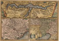 Cartes de provinces italiennes extraites de l'atlas Theat...