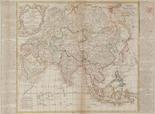 L'Asie divisée en ses Grandes Régions et Empires (titre inscrit) ; © Nicolas Leblanc / Département de la Meuse