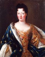 Portrait à l’huile d’Elisabeth Charlotte d’Orléans, Duche...