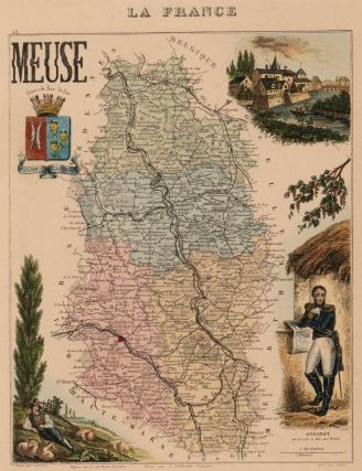 Carte de la Meuse (titre de l'inventaire)