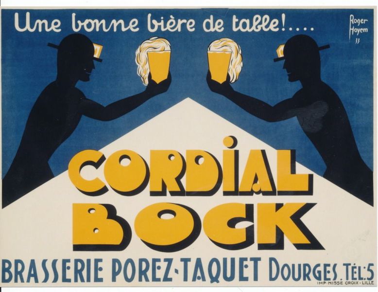 Cordial/Bock/Brasserie Porez-Taquet (titre inscrit)