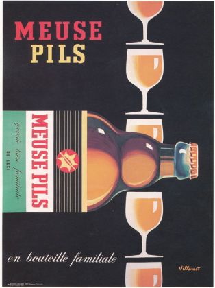 Meuse Pils (titre inscrit) ; © Musée de la Bière-Département de la Meuse
