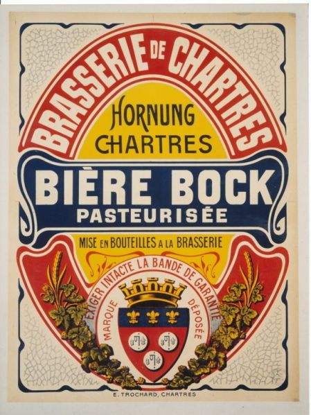 Brasserie de Chartres / Hornung / Chartres / Bière Bock / Pasteurisée (titre inscrit)