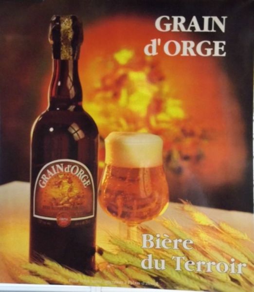 Grain / d'orge / bière / du trroir (titre inscrit)