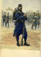 Soldat français en 1905