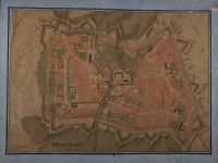 plan de la ville d'Haguenau en 1762
