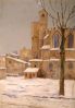 L'église Notre Dame de Lamourguier sous la neige - Henri ...