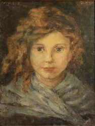 Portrait de Marie Cros par Henri CROS (1840-1907) ; © LAUTHELIN Catherine ; © Ville de Narbonne ; © Palais-Musée des Archevêques de Narbonne