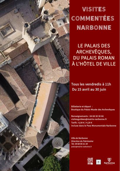 Visite commentée du Palais des Archevêques ; © Ville de Narbonne