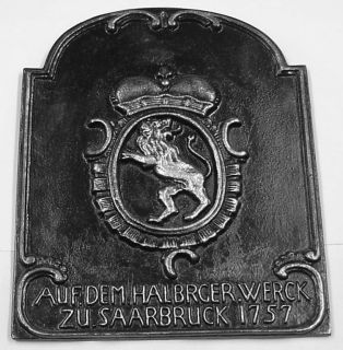 AUF DEM HALBRGER WERK ZU SAARBRUCK 1757 (titre inscrit)