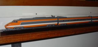 maquette de rame de train