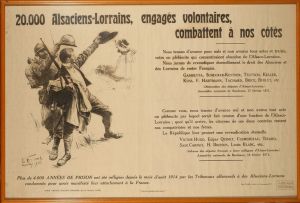 les engagés volontaires d'Alsace-Lorraine (titre factice)