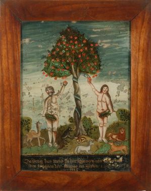 Adam et Eve (titre factice) ; © MERTZ André