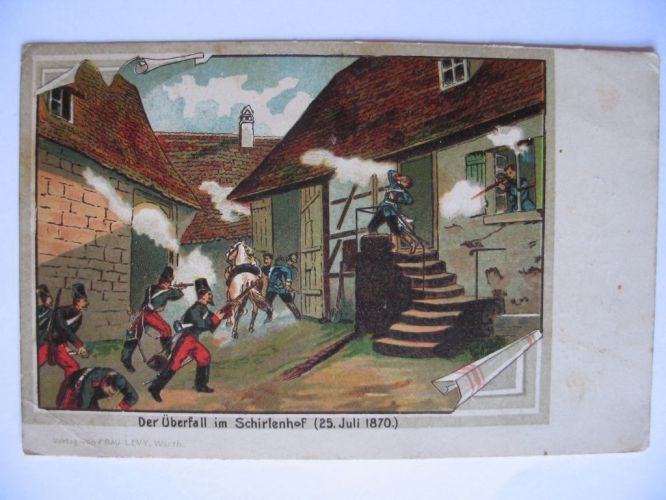 Der Überfall im Schirlenhof (25. Juli 1870.)