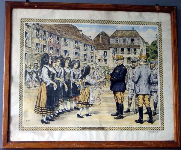 le Général Joffre - l'Alsace reconquise (titre inscrit)
