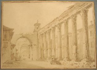Colonnade du Temple d'Hercule à Milan (2004.5.1)
