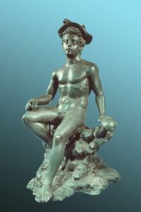Figurine ; Figurine de Mercure en bronze (2009-1-34)
