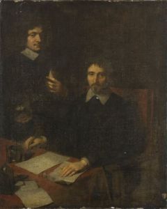 tableau ; Portrait d’Henri Arnauld (1597-1692) et de son neveu Antoine Arnauld (1616-1698) (29.5.7 ; IP 39)