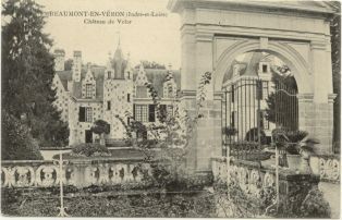carte postale ; BEAUMONT-EN-VÉRON (Indre-et-Loire) / Château du Velor (2007.31.30)