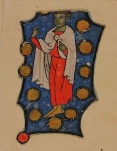 manuscrit ; miniature italienne ; Fragment de la Bible de Conradin (73.7.50)
