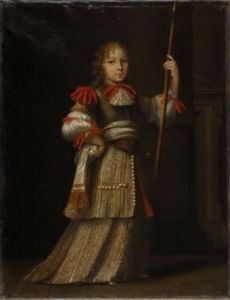 tableau ; Louis Auguste de Bourbon, duc du Maine et d’Aumale (1670-1736), dit autrefois Portrait de Louis XIV enfant (860.1.16 ; IP 90)