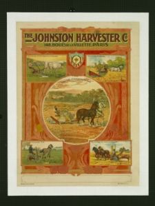 Affiche publicitaire ; The Johnston Harvester Co (2009.02.03)