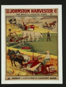 Affiche publicitaire ; The Johnston Harvester Co (2009.02.02)