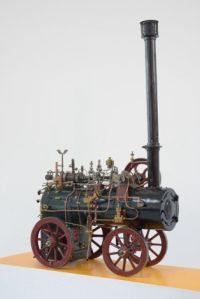 Locomobile à vapeur (maquette) (95.09.01)