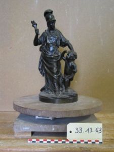 Statuette ; La Paix Armée - Andromède ? (33.13.63 ; IP 536)