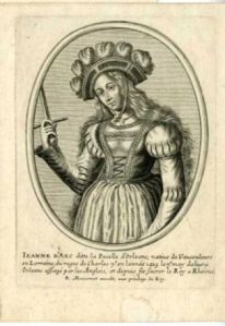 gravure ; Portrait de Jeanne d’Arc (M 234)