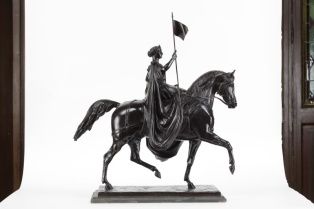 Réduction du monument équestre à la reine Victoria de Glasgow (009.2.1)