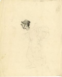 dessin, esquisse ; Soldat (M 1485.52)