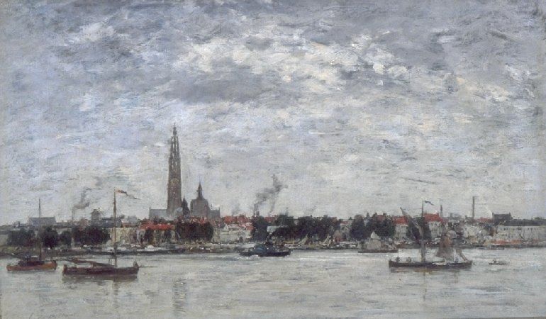 tableau, Le Port d'Anvers