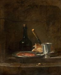 CHARDIN Jean-Baptiste, Les Apprêts d'un déjeuner (18e siècle) - Lille, Palais des beaux-arts