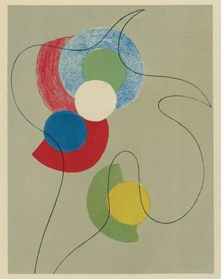 ARP Hans & DELAUNAY-TERK Sonia (née), Sans titre (1950) - Gravelines, Musée du dessin et de l'estampe originale