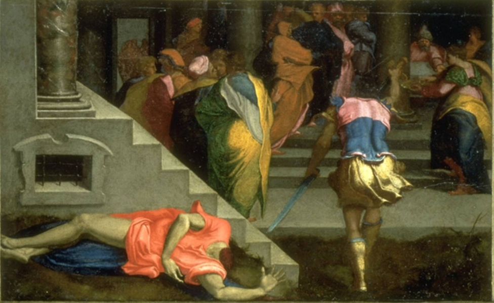tableau, Le Martyre de saint Jean Baptiste