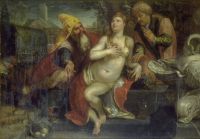 GOLTZIUS Hendrick, Suzanne et les vieillards, 1607 Douai, musée de la Chartreuse