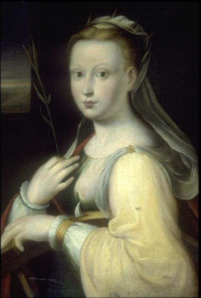 Autoportrait en sainte Catherine d'Alexandrie