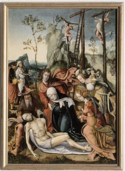 tableau, La Déploration du Christ
Descente de Croix (ancien titre)