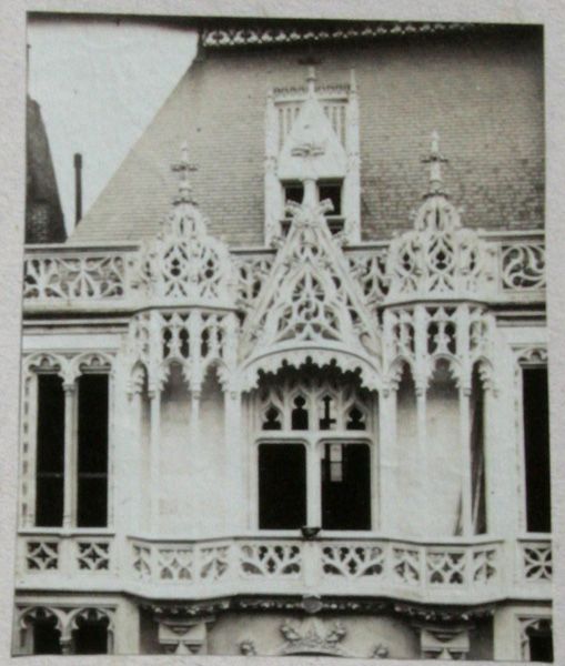Arras. L'hôtel Deusy, détail architectural