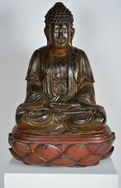 Bouddha Amitâbha
Bouddha avec table
Bouddha avec table console sur trois pieds