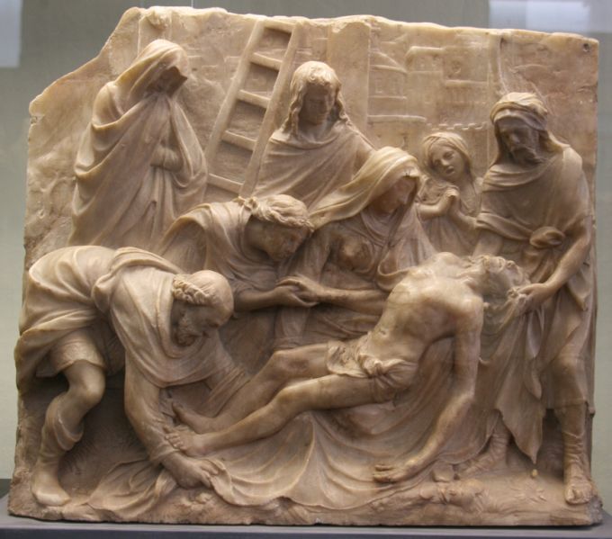 bas-relief, La Déploration du Christ