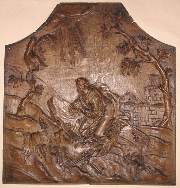 bas-relief, Le repentir de saint Pierre