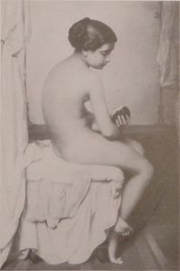 AMAURY-DUVAL Eugène Emmanuel, "Etude d'enfant", 1864, 129 x 87 cm