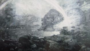 Le Déluge, Adrien DEMONT, huile sur toile, 1894, 443 x 236 cm ; © inconnu