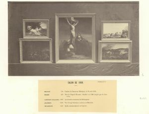 Album photographique des œuvres d'art achetées par l'Etat, Salon de Paris de 1869, n°8 ; © Archives nationales, Pôle image