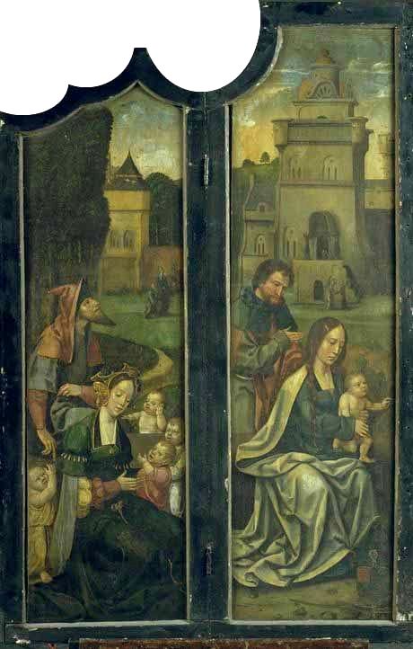 Vie de saint Jean-Baptiste ; Vie de la Vierge (Lille, PBA P 1135)
