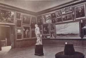 Salle de peinture du musée de l'Hôtel de Ville de Péronne ; © SOUILLARD Edouard (photographe)