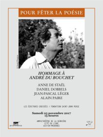 Exposition la langue Peinture P. Tal Coat et A.Du Bouchet